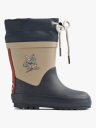 Wheat Rubber Boot Thermo Solid Blå 32