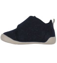 Wheat Indoor Shoe Fleecy Blå 26