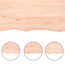  Bordplate 100x60x2 cm ubehandlet heltre eik 3156305