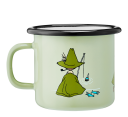 Muurla Moomin emaljekopp 2,5 dl Snusmumrikken