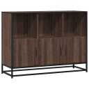  Skjenk brun eik 100x35x76 cm konstruert tre 8721102840920
