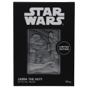 Fanatik Star Wars Jabba the Hutt Metall Ingot Samlefigurer 75x50mm
