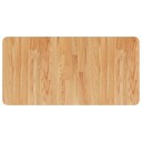 Vidaxl Benkeplate til bad lysebrun 80x40x1,5 cm behandlet heltre 343010