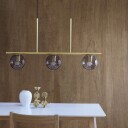 Dyberg Larsen Sophia Taklampe Smoke/ Messing