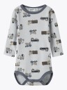 Name It Willit Wool Long Sleeve Body Blå 56