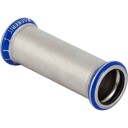 Geberit 22mm Stål Glidemuffe Rørdel for Pressfitting