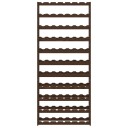  Vinstativ for 77 flasker brun heltre furu