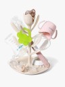 Babyono Oppvaskstativ Til Flasker Tulipan Beige