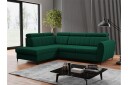 Hoffman Sofa med Sjeselong 3 seter   Grønn