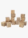 NORDIC PLAY Nature Wooden blocks in beech 16 pcs. Nature