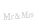 PartyDeco Trebokstaver Mr & Mrs