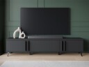 Torvos TV-benk 180 cm - Svart