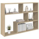 vidaXL Vegghylle Veggmontert Sonoma eik 95 x 20 x 69,5 cm