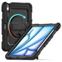 iPad Air 11 (2024) Tech-Protect Solid360 Hybrid-etui med stropp Svart