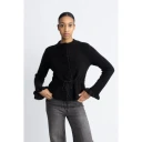 Y.a.s Dame Strikkevarer Svart M,
