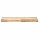 Flytende hylle 160x40x4 cm ubehandlet heltre akasie