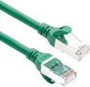 ACT Nettverkskabel Cat6A S/FTP TPE RJ45 Ultrafleksibel 7 m Grønn