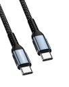 Oniverse Usb-C To Usb-C 100W Fast Charging Cable, 2 M - Black
