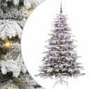  Kunstig sammensatt juletre Hvit 180 cm PE og PVC