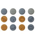 Liewood Stempler - Silikon - 12-Pack - Earl - Blue Multi Mix
