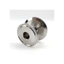 1.5" til 2" overgang Tri-Clamp rustfritt stål