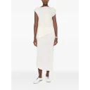 Issey Miyake Dame Topper Hvit M,