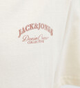 Jack & Jones T skjorte JjeBrandes Antique White 8 år 128 T skjorte Beige Hvit