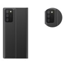 Hurtel Nytt Sleep Case-deksel med stativfunksjon for Samsung Galaxy A03s (166.5) Blå