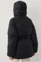 Áhkká   Pufferjakke WR Warm Padded  Puffer Jacket   Svart