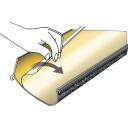 Hellermann Tyton Omviklingshylse Rms Krympbar, 43/10 mm Lengde: 1000 mm