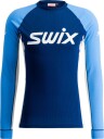 Swix RaceX Classic Long Sleeve M Undertøy Overdel Estate Blue XXL