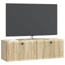 Vegghengt TV skap Sonoma eik 98 x 31 x 30 cm Konstruert tre