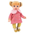 FAO Schwarz Baby Dukkeklær 35cm Rosa Kåpe og Gullbukse