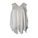 High Dame Topper Hvit M