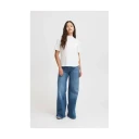 ICHI   Jeans ihTwiggy Wide   Blå