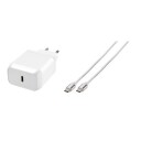VIVANCO Super Rask hjemmelader. for Samsung 45W kabel