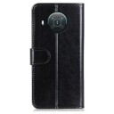 Nokia X10/X20 Lommebok-deksel med Magnetisk Lukning Svart