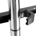 LogiLink TV stand 49-70" with V-Base 40 kg max. chrome
