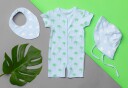 Tiny Treasure Summer Jumpsuit 2-Pack Blue/Palm 62
