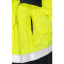 Fristads Vinterjacka Flamestat 4185 Aths, Klass 3 Varsel Gul/marinblå 2xl