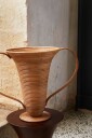 ferm LIVING Amphora vase small Natural stained