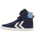 Hummel Støvler   Slimmer Stadil High Jr   Black Iris   Hummel   30   Støvler Blå Hvit