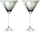 Frederik Bagger Crispy Cocktail Glass 2 stk, Emerald