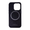 FERRELLI MAGNETISK LIQUID SILIKON DEKSEL IPHONE 15 PRO, SVART
