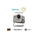 Hisense M2 Pro 4K Laserprojektor - 1300 ANSI Lumen - Sølv