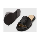 SELECTED FEMME Slfisabella leather slider Black 37