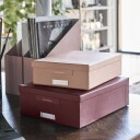 House doctor Storage boxes Keep Burgundy/Rose 202740283