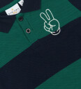 THE NEW Siblings Navy Blazer Striped Pinon L_S Pique Polo 110