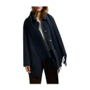 Pepe Jeans Dame Frakker Blå S,