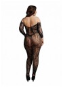 Le Desir Curvy Long Sleeve Catsuit
